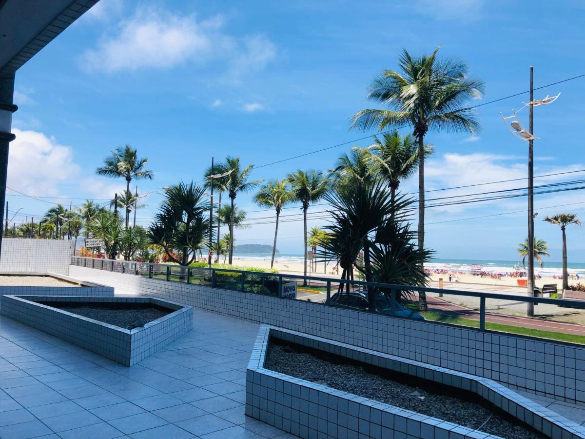 Apto Com Vista Mar Pe Na Areia Praia Grande  Exteriér fotografie