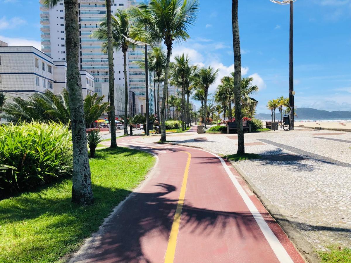Apto Com Vista Mar Pe Na Areia Praia Grande  Exteriér fotografie